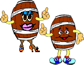 Billy Barrel & Polly Pin head for the pub